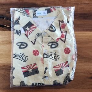 Men's Diamondbacks Button Down Shirt, New